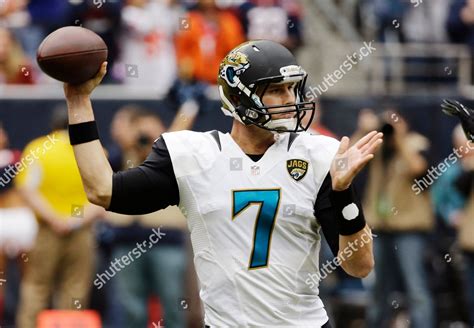 Chad Henne Jacksonville Jaguars Quarterback Chad Editorial Stock Photo