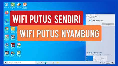 Wifi Laptop Putus Nyambung Wifi Laptop Putus Sendiri Youtube