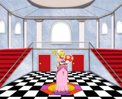 Peach And The Giga Mushroom  By Justdrawingjake On Deviantart In