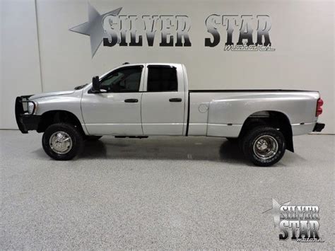 09 Ram 3500 Slt Drw 4wd 6speed Mt Quadcab Dually Cumminstd Txtruck