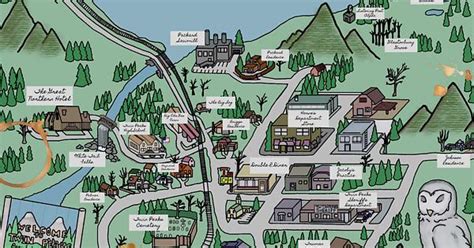 Twin Peaks A Map Album On Imgur