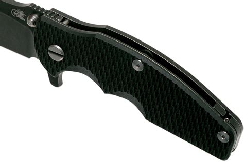 Rick Hinderer Jurassic Slicer Battle Black Black G10 CPM 20CV Pocket