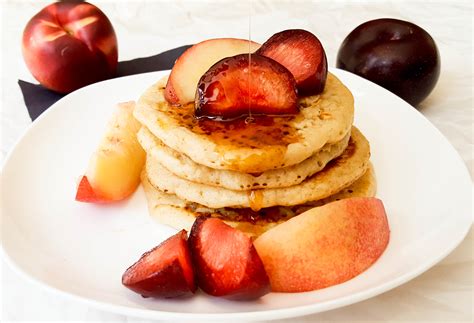 Stone Fruit Pancakes