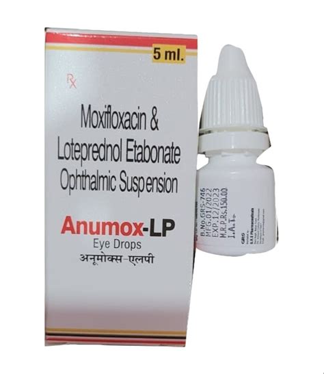 Moxifloxacin And Loteprednol Etabonate Ophthalmic Suspension Eye Drop