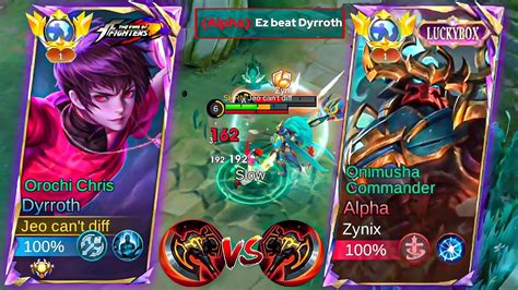 DYRROTH VS AGGRESSIVE ALPHA WHO IS THE KING OF LIFESTEAL EXP LANE