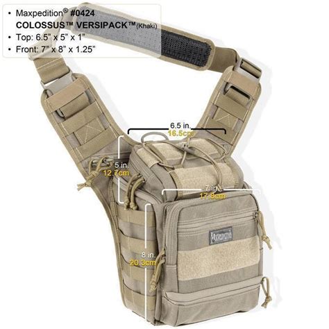 Maxpedition Colossus Versipack Khaki Foliage 0424KF купить по выгодной цене