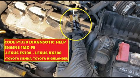 P1350 Lexus Camshaft Position Sensor Fix 1mz Fe Youtube