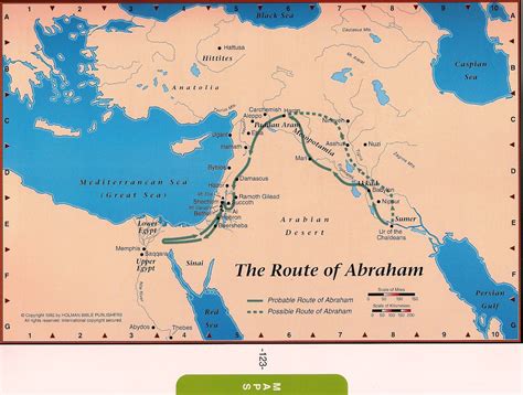 printable map  abrahams journey printable  year banners