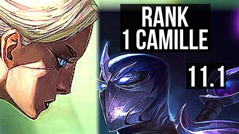 CAMILLE Vs SHEN TOP Rank 1 Camille Rank 6 9 1 5 1 6M Mastery