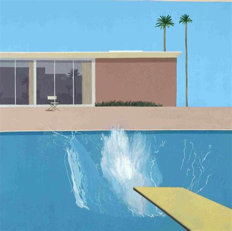 La Leçon De Perspective Du Peintre Britannique David Hockney