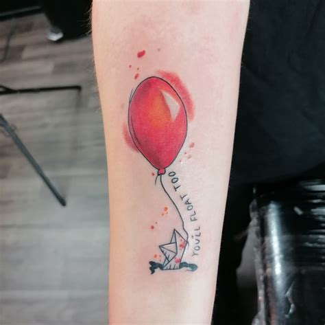 Update 55+ pennywise balloon tattoo - in.cdgdbentre