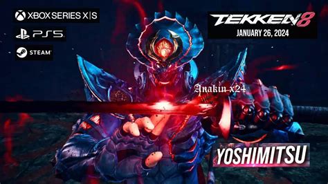 Yoshimitsu Reveal Gameplay Trailer Tekken K Ps Xbox Steam