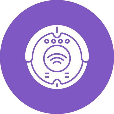 Premium Vector Robot Vacuum Icon