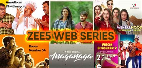 Best Watch Zee5 Movies Zee5 Web Series Telugu Watw