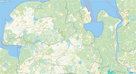 StepMap AMMERLAND Stromtrassen Landkarte für Welt