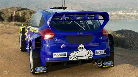 Malcolm Wilson Michelin Pilot Ford Focus Tribute Livery Double G