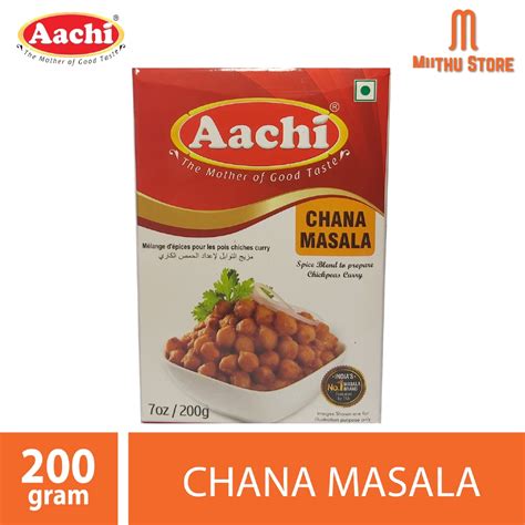Aachi Chana Masala 200g Shopee Malaysia