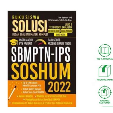 Jual Baru Original Buku Siswa Solusi Bedah Soal Dan Materi Komplet