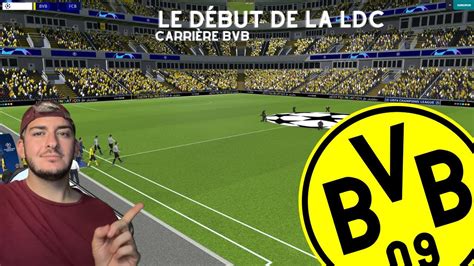 LE DEBUT DE LA LDC AVEC DORTMUND FM23 carrière Borussia Dormund