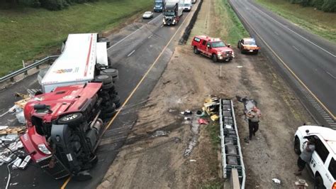 I 20 West Closed Due To Crash East Texas