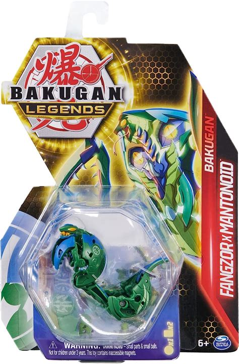 Bakugan Legends 2023 Fangzor X Mantonoid 2 Inch Core Collectible Figure