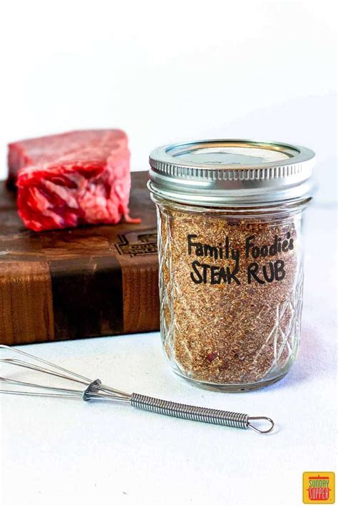 Steak Rub Recipe Sunday Supper Movement