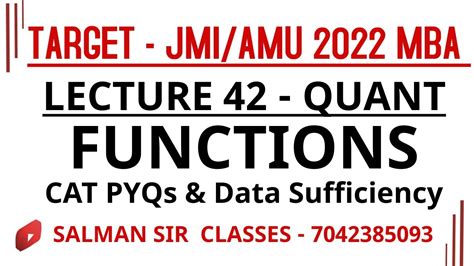 Functions Amu Jmi Mba Cat Old Questions Data Sufficiency Mcqs