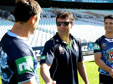 Nsw Blues Coach Brad Fittler Laurie Daley State Of Origin 2018