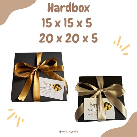 Jual Hardbox Box Hampers Kotak Kado Kotak Ulang Tahun Box