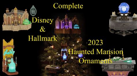 Complete Haunted Mansion Ornaments Hallmark Disney Unveil