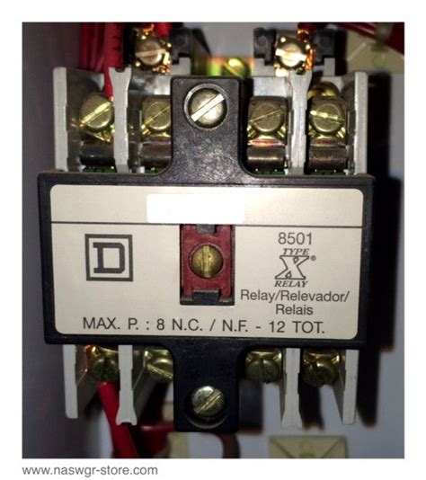 Square D Model 6 Size 5 Combination Mcc 8536sg01h20s — North American