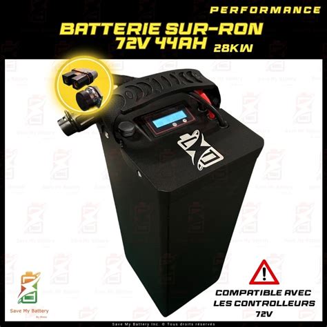 Batterie Performance V Ah Sur Ron Light Bee Save My Battery