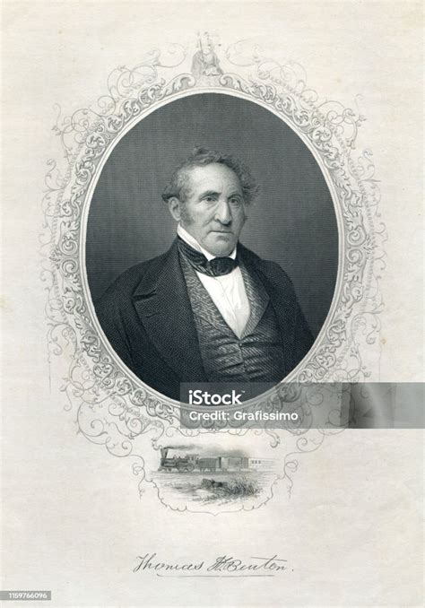 Thomas Hart Benton United States Senator From Missouri 1870 Stock