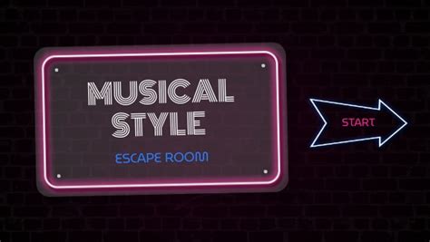 Musical Style Escape Room