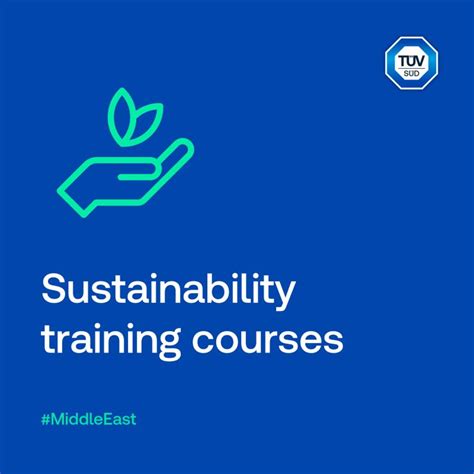 TÜv SÜd On Linkedin Sustainability Training Courses