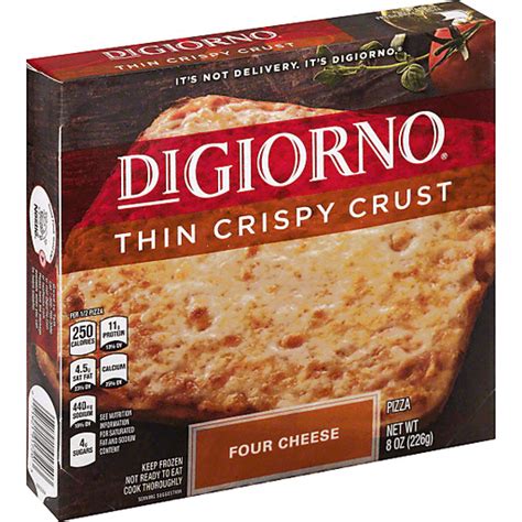 Digiorno Pizza Thin Crispy Crust Four Cheese Buehler S