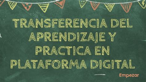 Transferencia Del Aprendizaje