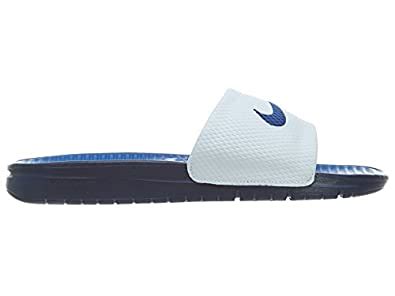 Nike Men S Benassi Solarsoft Slide Midnight Navy Game Royal White 13