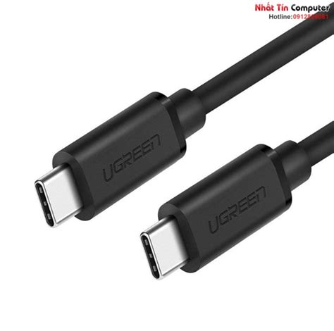 Cáp sạc và truyền dữ liệu USB type C 2 đầu dương dài 1 5m chính hãng