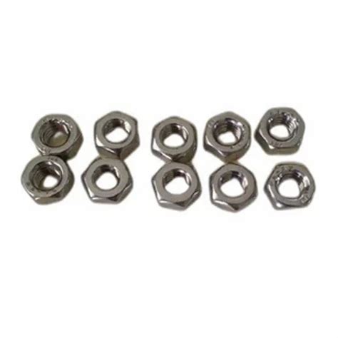 Hexagonal Stainless Steel Nut Thickness Mm Size M At Best Price