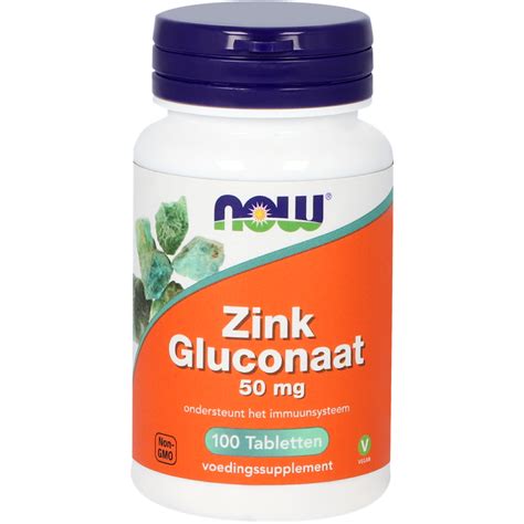 VitOrtho Voedingssupplementen Zink Gluconaat 50 Mg