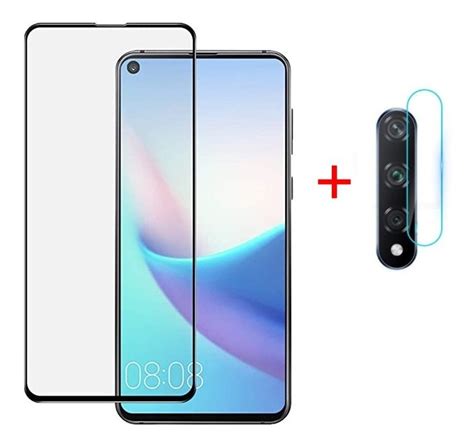 Cristal Templado 9d Huawei Nova 5t Combo Con 3 Regalo Envío Gratis