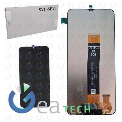 DISPLAY LCD SAMSUNG GALAXY A12 A127F PARI ORIGINALE SERVICE PACK FLAT