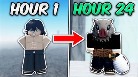 I Spent 24 HOURS As INOSUKE And Mastered BEAST BREATHING In Project