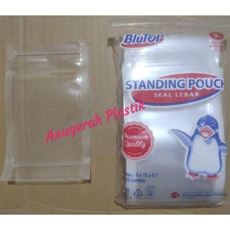 Jual Plastik Pp Klip Standing Pouch Dobel Seal Seal Lebar Ukuran X