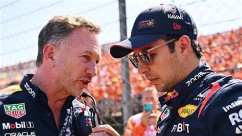 Acepta Christian Horner que existe presión sobre Checo