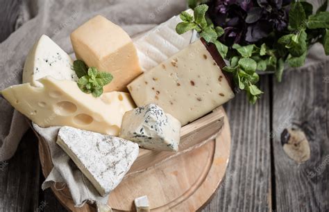 premium photo arrangement  gourmet cheeses