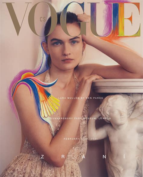 Vogue捷克版2021年5月號封面 Paulina Porizkova 、 Lara Mullen 娛樂版｜popdaily 波波黛莉