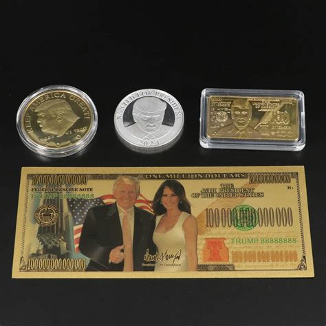 Trump Themed Coin and Currency Lot | EBTH