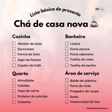 Ch De Casa Nova Conhe A A Nova Tend Ncia Blog Df Casa Im Veis